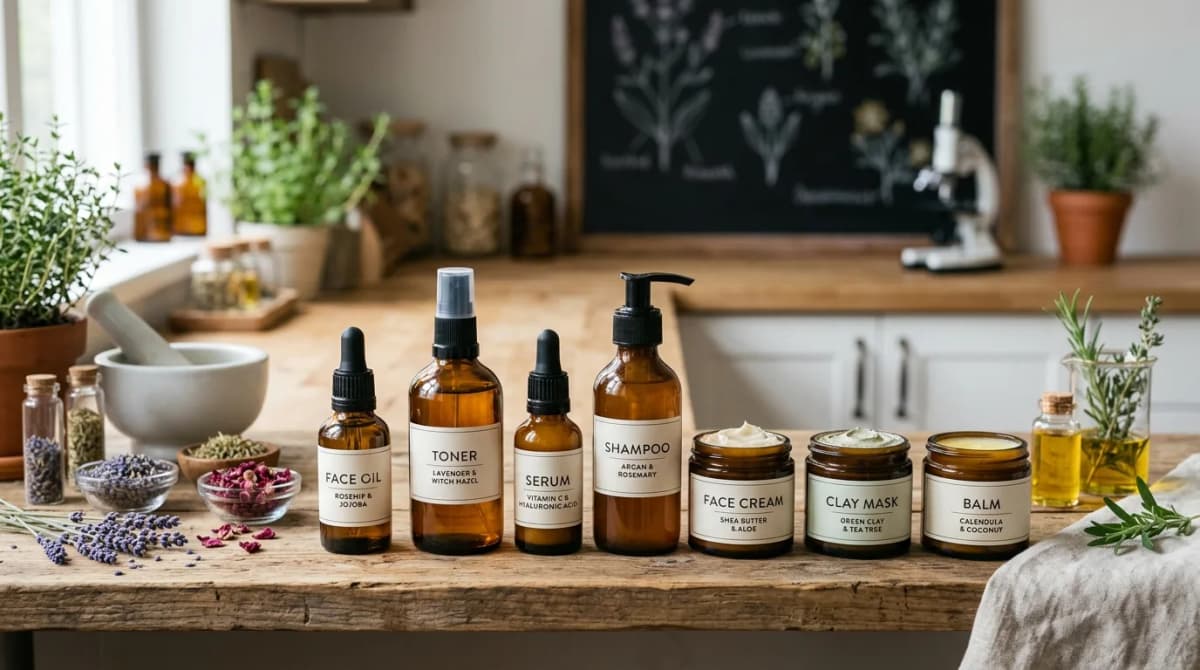 Готовые косметические продукты с безопасной системой консервации
